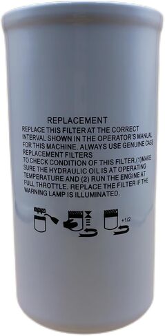 9842392 Hydraulic Oil Filter Replace HF35299 P174552 9800633 85826021 AT367635 Compatible with New Holland C100, L, L100, LS, LT, LX Series Skid Loaders in Saudi Arabia
