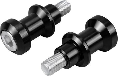 NICECNC M10 XP1.5 CNC SWANDARM SLIDERS حاملات حاملات ، متوافقة مع KTM 690 DUKE/SMC 2008-2018،790/890 DUKE 2018-2023،250/390 DUKE 2018-2023،790/890 Adventure/R 2018-2023 ، Black. in Kuwait