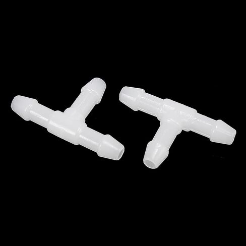 X AUTOHAUX 10pcs T Shaped Plastic 3 Way Windshield Washer Hose Connector Tube Pipe Fitting Splitter Adapter for Car in Saudi Arabia