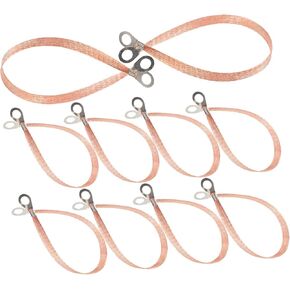 Luxshiny 10pcs عالية الأداء الأسلاك الأرضية الأسلاك الضفائر الضفائر سيارة مجموعة الأرض لوازم تأريض موثوقة موثوقة in Kuwait