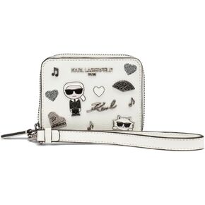 KARL LAGERFELD Paris Women's Jacqueline Slg Wallet, Olive Green, One Size in Kuwait