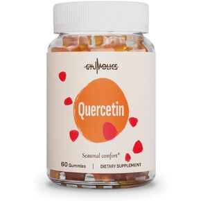 Quercetin 500mg Gummies for Kids ، مع Bromelain ، و Vitamin C & D3 ، و Stinging Nettle & عرق السوس ، والتوازن الموسمي ، والدفاعات ، النباتي ، 60 Gummies in Saudi Arabia