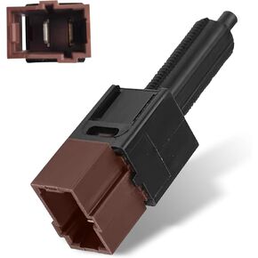 Downhill 1 PC Brake Light Switch, Brake Light Control Switch, ABS Cruise Control Cutout Switch, OEM #25300-3RA0A, 25300-4M400, Compatible with Ni-ssan Altima 350Z Sentra Rogue(Black) in Kuwait