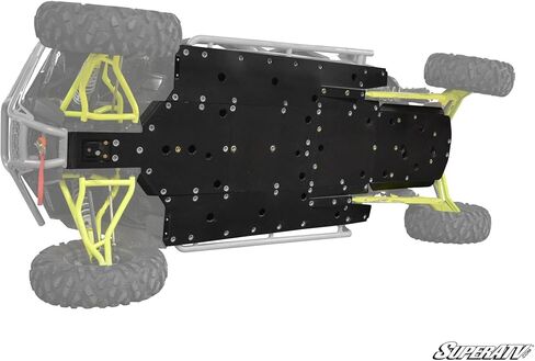 SuperATV ARMW Heavy-Duty Skid Plate for Polaris RZR Models - Ultimate Undercarriage Protection in Saudi Arabia
