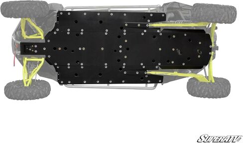 SuperATV ARMW Heavy-Duty Skid Plate for Polaris RZR Models - Ultimate Undercarriage Protection in Saudi Arabia