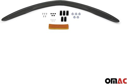 OMAC Front Bug Shield Hood Deflector for Toyota Corolla Sedan 2014-2019 Black Smoke in Saudi Arabia