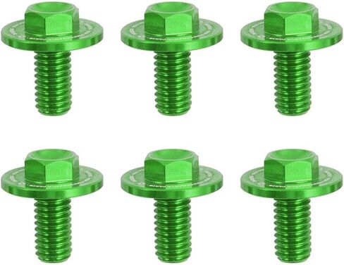 NiceCnc Green 4NM البراغي الغطاء امتصاص الصدمات متوافقة مع Kawasaki KX80/85 98-13 KX125/250 2005-2008 KX250F 05-18 KX250 19-22 KX450F 05-18 KX450 19-22 KLX300R 20-22 in Kuwait