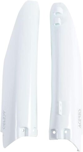Acerbis Lower Fork Cover مجموعة White لـ Suzuki RM125 1999-2003 in Kuwait