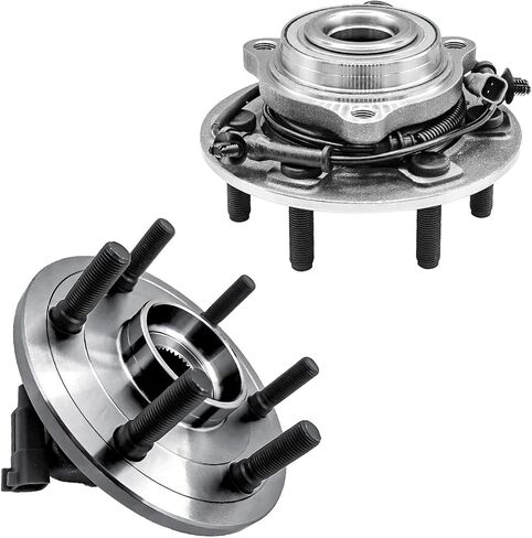 Detroit Axle - 4WD Front Wheel Hubs لعام 2019 2020 2022 2023 RAM 1500 ، 2 محمل العجل in Saudi Arabia