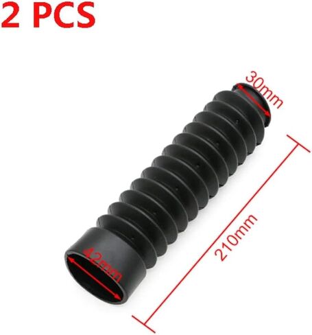 Replacement for Honda XR100R CRF100F CRF125F 2X Front Fork Suspension Shock Cover Dust Boots in Saudi Arabia