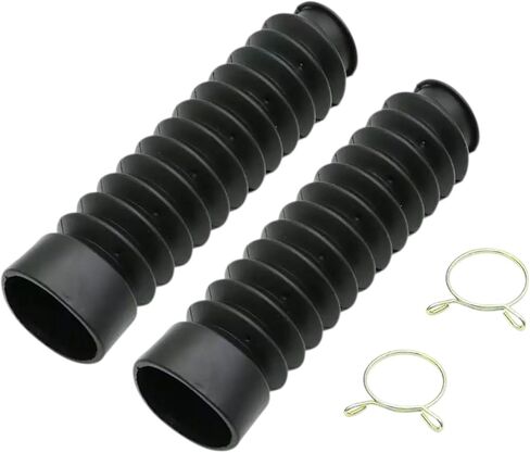 Replacement for Honda XR100R CRF100F CRF125F 2X Front Fork Suspension Shock Cover Dust Boots in Saudi Arabia