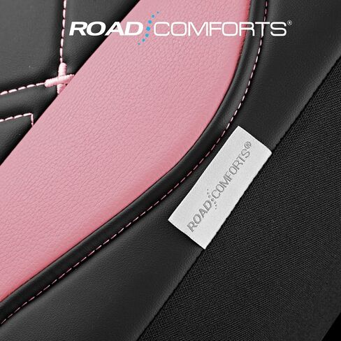 Road Comforts Seat Covers, Premium Leather Car Seat Covers Full Set for Women Girls,Airbag Compatible, Automotive Seat Covers Universal Fit Most Cars,Vans,Truck,SUV in Saudi Arabia