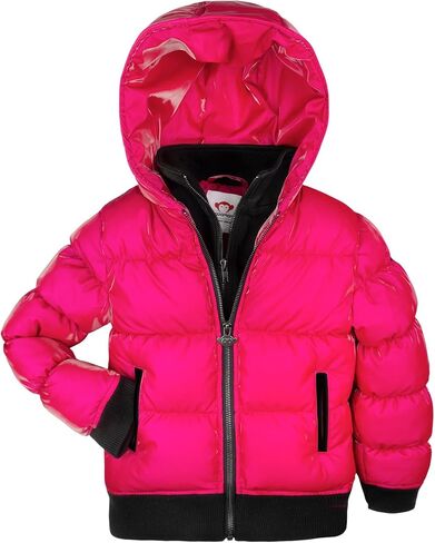 معطف appaman Kids Girl's Flurry المعزول مزدوج الرمز البريدي (طفل صغير/أطفال صغار/أطفال كبيرون) Fuchsia 12 Big Kid in Saudi Arabia