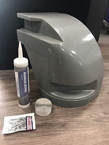 Supreme Corner Cap - Curbside - 116404 OEM + Rivets/Adhesive Strips + Caulk in Saudi Arabia