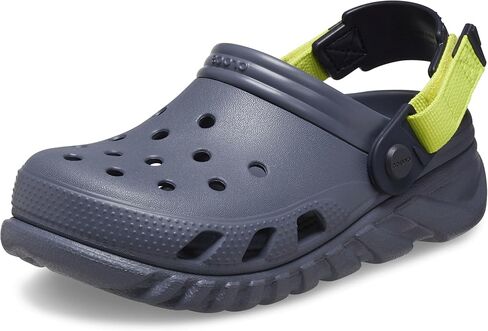 Crocs Unisex-Child Duet Max Ii Clog, Storm, 1 Little Kid in Saudi Arabia