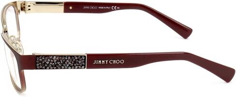 Jimmy Choo Jimmy Choo 124 0VUS Semi Matte Red Eyeglasses in Saudi Arabia