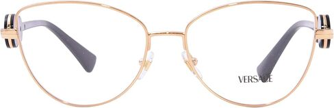 VERSACE VE1284-1002 Eyeglass Frame GOLD w/DEMO LENS 55mm in Saudi Arabia