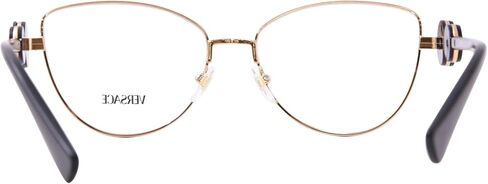 VERSACE VE1284-1002 Eyeglass Frame GOLD w/DEMO LENS 55mm in Saudi Arabia
