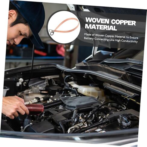 Luxshiny 10pcs عالية الأداء الأسلاك الأرضية الأسلاك الضفائر الضفائر سيارة مجموعة الأرض لوازم تأريض موثوقة موثوقة in Kuwait