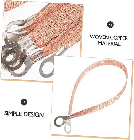 Luxshiny 10pcs عالية الأداء الأسلاك الأرضية الأسلاك الضفائر الضفائر سيارة مجموعة الأرض لوازم تأريض موثوقة موثوقة in Kuwait