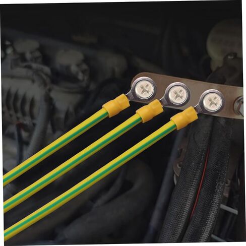 Zerodeko 20pcs Copper Ground Strap Kit for Automotive Engine Ground Wire with Terminal Plugs Durable Copper Construction for Efficient Electrical Systems in Saudi Arabia