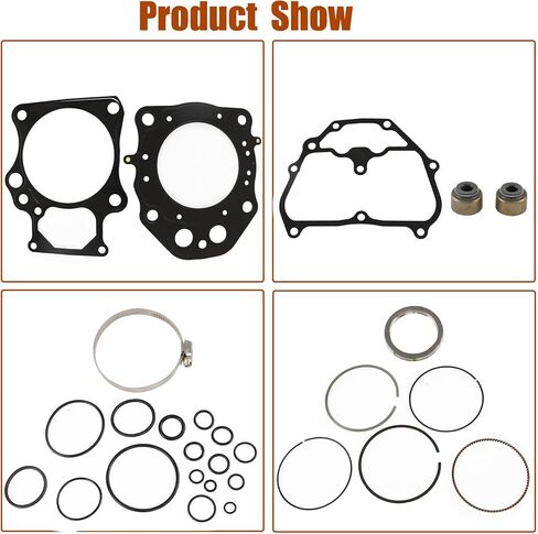 GXYWADY Big Bore Cylinder Top End Repair Kit Replacement for Honda Rancher 420 2007-2020 in Saudi Arabia