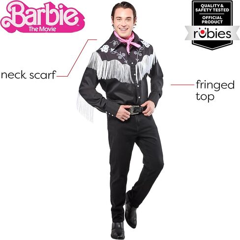Rubies Mens Western Ken Adult Costume Top in Saudi Arabia