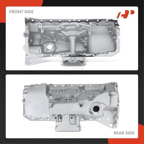 A-Premium Engine Oil Pan Sump with Drain Plug & Gasket Compatible with BMW X5 2011-2013, X6 2011-2014, 3.0L 4.4L in Saudi Arabia