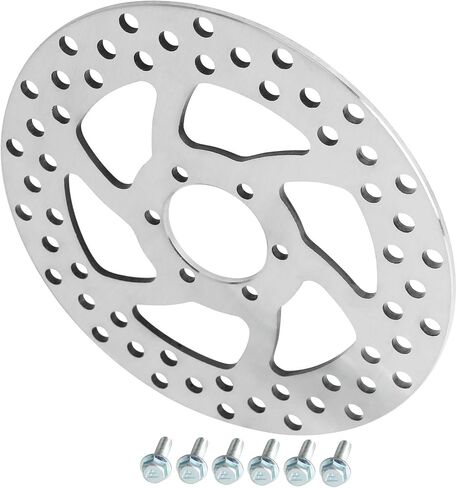 6 Stud Disc Brake Plate Rotor for 47cc 49cc 2 Stroke Pocket Bike Mini Dirt Bike Gas Electric Scooter ATV Quad Go Kart Chopper (170mm OD, 38.5mm ID) in Saudi Arabia