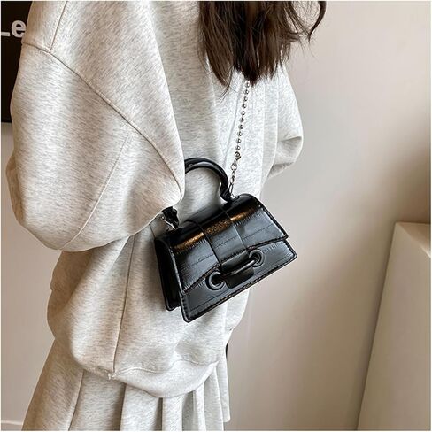 Y2K Top Handle Bag for Women, Stylish Mini Purses Crossbody Shoulder Bags, Clutch for Cocktail Party Prom in Saudi Arabia