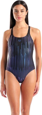 Arena Women's Feel Hyacinth Swim Pro Back Bra Swimsuit Pool Beach Ladies Bathing Suit in Saudi Arabia
