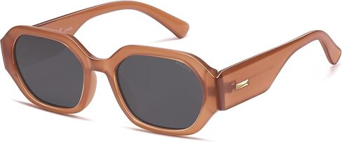 SOJOS Polarized Sunglasses For Women Retro Rectangle Womens Sun Glasses Trendy Narrow Square 90s Shades SJ2232 in Kuwait