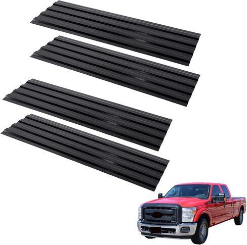 Labwork Black Steel Truck Bed Floor Plant Plant Black 4pcs استبدال F250 F350 F450 1999-2016 926-881 in Saudi Arabia