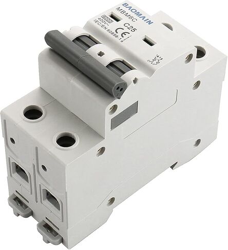 Baomain Miniature Circuit Breaker 2 Pole DZ47-63 C40 AC 230V 40Amp 400V DIN Rail Mounting MCB 2P (40 Amp) in Saudi Arabia