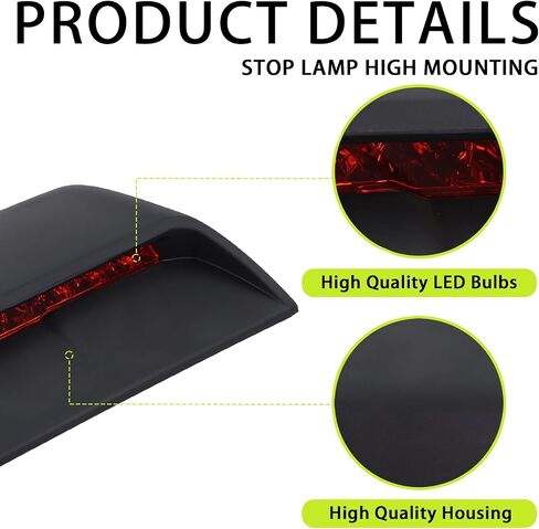 3rd Brake Light Center الخلفي High Mount Stop Light 3rd مصباح متوافق مع 2011 2012 2013 2014 2015 Chevy Cruze استبدال#96836551 in Kuwait