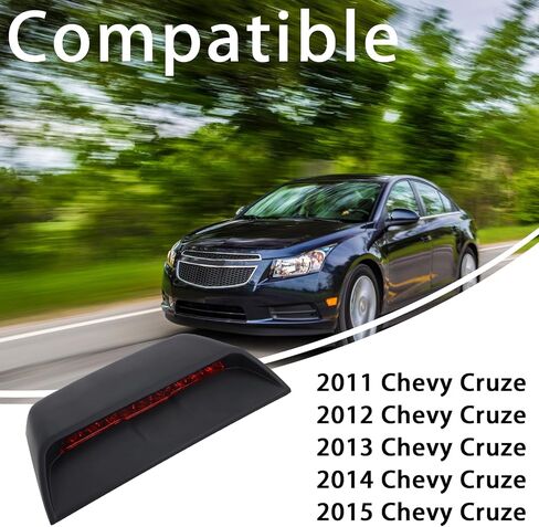 3rd Brake Light Center الخلفي High Mount Stop Light 3rd مصباح متوافق مع 2011 2012 2013 2014 2015 Chevy Cruze استبدال#96836551 in Kuwait