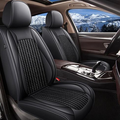 TTX LIGHTING Seat Covers Fit for VW/Volkswagen Passat 1999-2022 Full Set Car Seat Covers Waterproof Faux Leather Automotive Seat Protectors Cushion with Airbag Compatible(5 Seat,Beige) in Kuwait