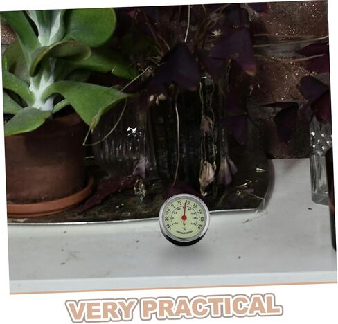 Car Window Thermometer Luminous Car Temperature Gauge Self Adhesive Automotive Thermometer for Outdoor Use Continuous Temperature Updates Compact Design Easy Installation in Saudi Arabia