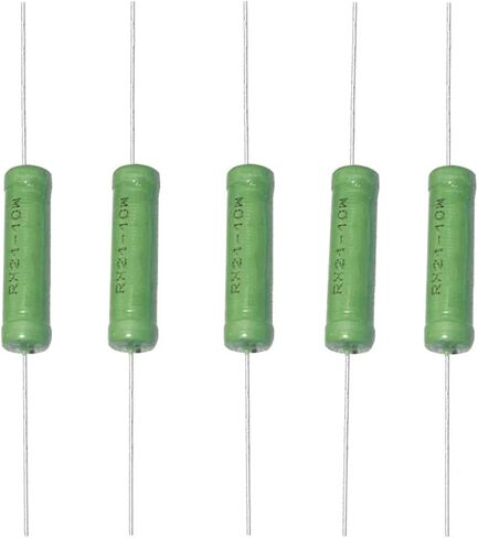 5pcs Rx21 10w السلك الجرح 5 ٪ مقاومة 0.1r 1r 3r 10r 22r 47r 100r 470r 1k 1.5k 2.2k 4.7k 10k 15k المقاوم Rx21-10w 1 10 100 200 (390r) in Saudi Arabia