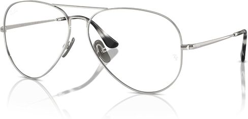 Ray-Ban Rx8789 Aviator Titanium Prescription Eyewear Frames in Kuwait