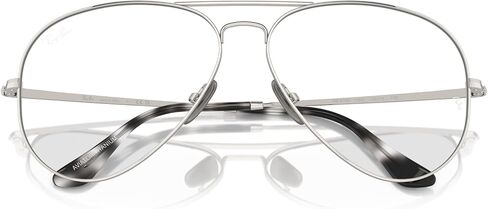 Ray-Ban Rx8789 Aviator Titanium Prescription Eyewear Frames in Kuwait