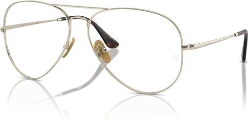Ray-Ban Rx8789 Aviator Titanium Prescription Eyewear Frames in Kuwait