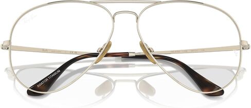 Ray-Ban Rx8789 Aviator Titanium Prescription Eyewear Frames in Kuwait