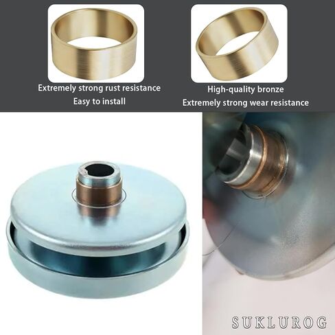 (2 PCS) 200349A محول عزم الدوران بجلنغ متوافق مع الدراجة الصغيرة و GO KART المستخدمة في بكرات سائق 30 سلسلة من 1-1/16 "قطرها بوست البرونز المتوهجة القطر in Kuwait