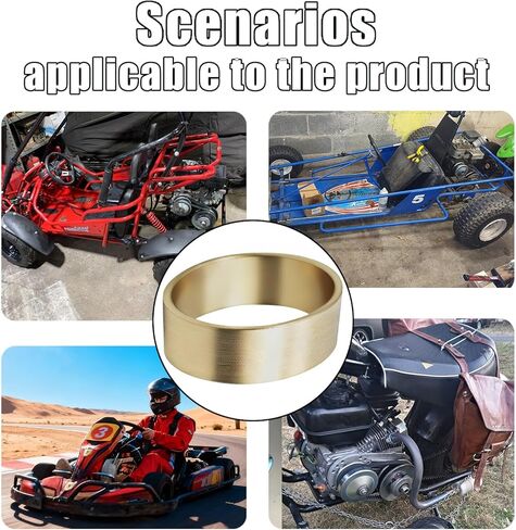 (2 PCS) 200349A محول عزم الدوران بجلنغ متوافق مع الدراجة الصغيرة و GO KART المستخدمة في بكرات سائق 30 سلسلة من 1-1/16 "قطرها بوست البرونز المتوهجة القطر in Kuwait