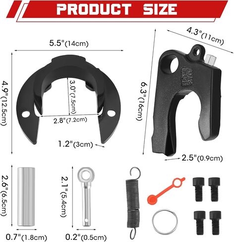 SK73221-50Z Minor Rebuild Kit Left Hand Compatible with Jost 5th Wheel Lock Jaw & Cushion Kit Top Plate Miner 094547 in Saudi Arabia