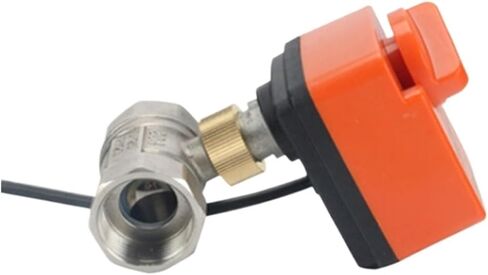 Stainless Steel Electric Ball Valve Switch FVQ21AC-B FVQ21 Normally Open/Closed Instead Of Solenoid Valve Water Pipe Heating(DN15 AC220V,Normally Open) in Saudi Arabia