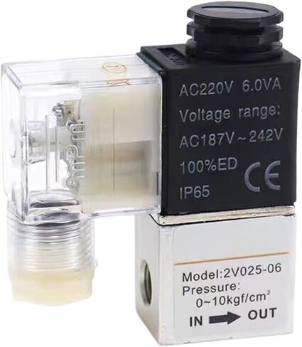 2V025-06 2V025-08 2 Way 2 الموضع الصمام الملف اللولبي الصمامات الهوائية المغلقة عادةً in Saudi Arabia