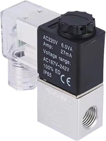 2V025-06 2V025-08 2 Way 2 الموضع الصمام الملف اللولبي الصمامات الهوائية المغلقة عادةً in Saudi Arabia