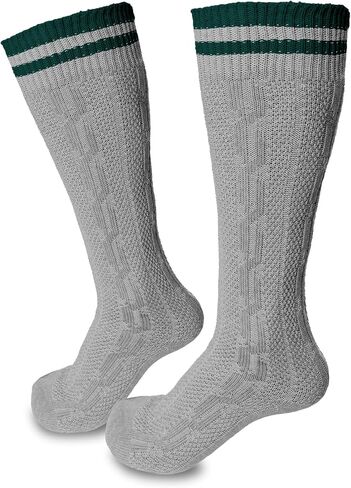 Bavarian striped Socks men - cozy cotton - Oktoberfest and other festivities - Designed in Germany in Saudi Arabia
